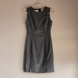 H&M Herringbone Sheath Work Dress